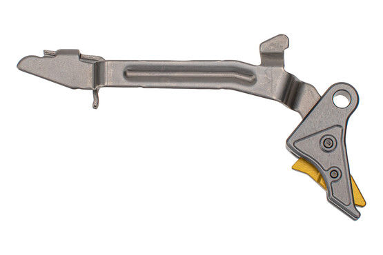 Overwatch Precision Glock Gen 1-4 9/30/357 TAC Trigger in Gun Metal Gray/Gold
